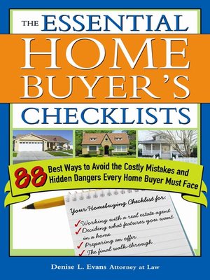 cover image of Essential Home Buyer's Checklists